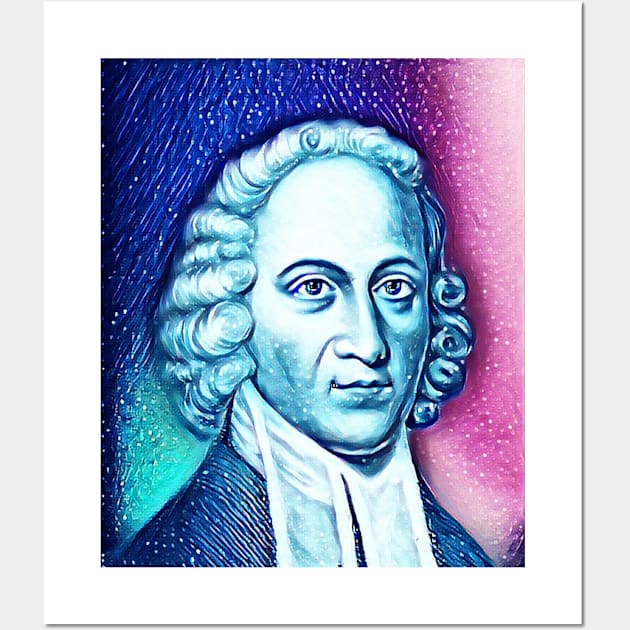 Jonathan Edwards Snowy Portrait | Jonathan Edwards Artwork 13 Wall Art by JustLit